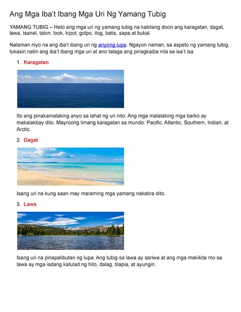 Uri Ng Yamang Tubig .